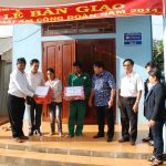 Trao nhà Mái ấm CĐ cho công nhân nghèo