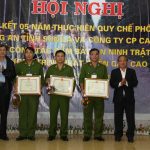 Cao su Sơn La sơ kết phối hợp đảm bảo an ninh trật tự