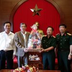 VRG thăm và chúc Tết các đơn vị lực lượng vũ trang
