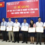 Bế giảng lớp nghiệp vụ Công đoàn K149