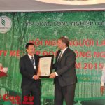 Công ty mẹ VRG nhận chứng chỉ ISO 9001:2008.