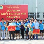 Cơ khí Cao su giành giải nhất Hội thao Khối thi đua số VIII