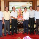 Lãnh đạo VRG chúc Tết các đơn vị, địa phương
