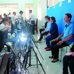 Công đoàn Cao su Phước Hòa đổi giấy phép lái xe cho người lao động