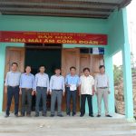 Trao 2 nhà Mái ấm Công đoàn cho công nhân Cao su Chư Mom Ray