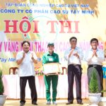 Sa Ray đạt giải nhất Hội thi bàn tay vàng Cao su Tây Ninh