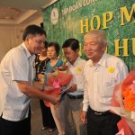 Đầm ấm buổi họp mặt cán bộ hưu trí đầu năm