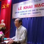 84 học viên tham gia lớp sơ chế cao su nâng cao