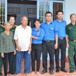Đoàn Thanh niên VRG hỗ trợ 40 triệu đồng tu sửa nhà gia đình chính sách