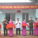 Công ty 75 trao 2 nhà “Mái ấm công đoàn”