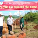 Khối thi đua Tây Nguyên khởi công xây dựng nhà tình thương
