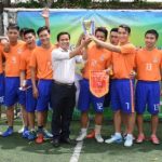Đoàn thanh niên VRG đăng cai giải bóng đá mini tứ hùng