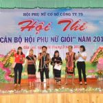 Công ty 75 tổ chức thi cán bộ phụ nữ giỏi