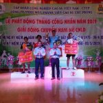 Cao su Chư Prông bế mạc giải bóng chuyền