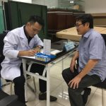 Gần 200 NLĐ khám sức khỏe định kỳ