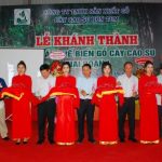 Khánh thành nhà máy gỗ cao su tại Kon Tum