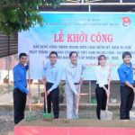Đoàn Thành niên Cao su Phú Riềng khởi công xây dựng công trình thanh niên