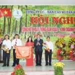 Cao su Tân Biên tổng doanh thu đạt trên 579 tỷ đồng năm 2019