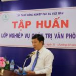 VRG khai giảng lớp tập huấn nghiệp vụ quản trị văn phòng