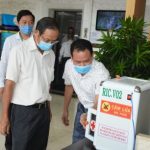 Sản xuất máy rửa tay tự động