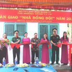 Công ty 75: Bàn giao 2 căn Nhà tình nghĩa và Nhà đồng đội