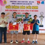 Cao su Chư Păh: Thi đấu bóng bàn  khối văn phòng
