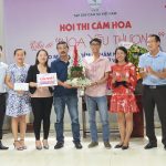 Tạp chí Cao su VN thi cắm hoa mừng ngày 20/10