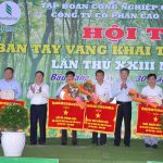 Nông trường Tân Hưng đạt giải nhất thi Bàn tay vàng Cao su Phước Hòa