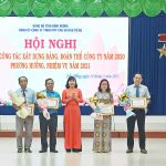 Cao su Dầu Tiếng tổng kết công tác Đảng - Đoàn thể
