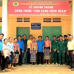 Khánh thành công trình “Ánh sáng Công đoàn” ở Cao su Chư Păh