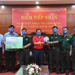 Cờ Tổ quốc biên cương đến với vùng biên giới Bình Phước
