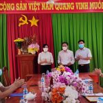 Nông trường Minh Hòa, Cao su Dầu Tiếng tặng quà Ban chỉ đạo phòng chống dịch Covid - 19