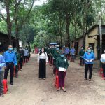 Công đoàn Cao su Tân Biên hỗ trợ 98 triệu đồng cho người lao động 3 tại chỗ