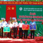 Anh Đỗ Đình Nga và Mai Thanh Dương giành giải nhất Hội thi Bàn tay vàng Cao su Quảng Nam