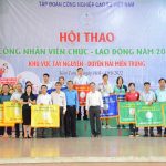 Cao su Chư Prông giành giải nhất toàn đoàn Hội thao khu vực II