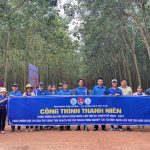 Đoàn Thanh niên VRG thực hiện công trình thanh niên chào mừng Đại hội Đoàn toàn quốc