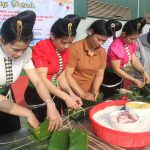 Đoàn thành niên VRG mang Tết ấm đến thanh niên công nhân