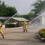 Cao su Dầu Tiếng diễn tập ứng phó sự cố khẩn cấp