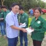 Nữ công nhân khai thác đạt gần 21 tấn mủ/năm