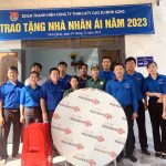 Đoàn Thanh niên Cao su Bình Long trao tặng “Nhà nhân ái”