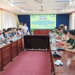 Cao su Dầu Tiếng và Ban chỉ huy quân sự - Công an huyện Dầu Tiếng sơ kết công tác phối hợp