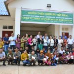 Hội thiện nguyện Việt Nam trao quà cho công nhân khó khăn ở Cao su Quasa Geruco