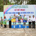 Xí nghiệp chế biến đạt giải nhất hội thao Tổng Công ty Cao su Đồng Nai