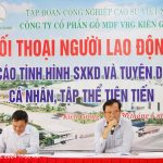 MDF Kiên Giang đối thoại với người lao động
