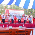 Động thổ xây dựng nhà máy chế biến cao su Điện Biên