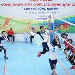 Vận động viên tranh tài sôi nổi trong ngày đầu Hội thao khu vực III