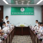 VRG làm việc với đoàn khảo sát công tác đào tạo, bồi dưỡng cán bộ
