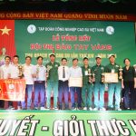 Công ty CP Cao su Đồng Phú làm dày bảng thành tích Bàn tay vàng