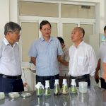 Chủ tịch HĐQT VRG Trần Công Kha làm việc với Viện Nghiên cứu Cao su Việt Nam